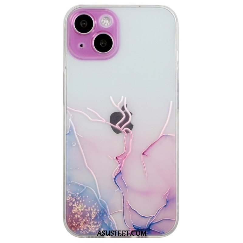 Case iPhone 15 Plus Joustava Marmori