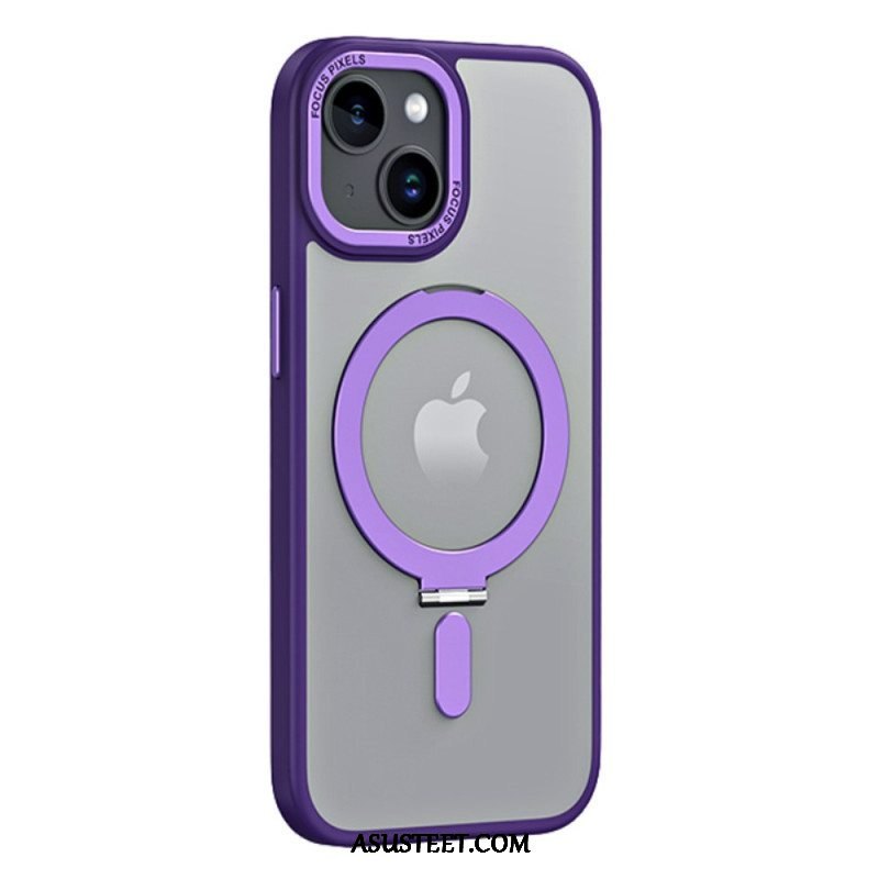 Case iPhone 15 Plus Magsafe Yhteensopiva Tuen Kanssa