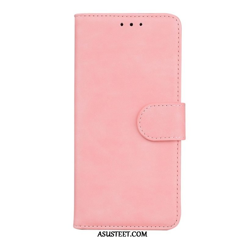 Flip Case OnePlus Nord CE 2 5G Keinonahka Pastelli