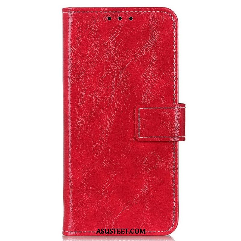 Flip Case OnePlus Nord CE 2 Lite 5G Kiiltävä Tekonahka