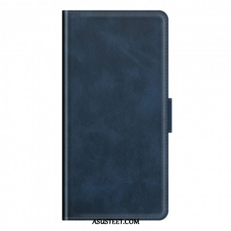 Flip Case Oppo Reno 6 5G Kaksoissulkeminen