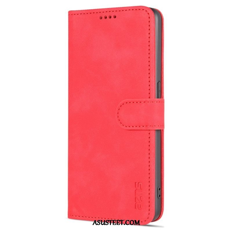 Flip Case Oppo Reno 8 Lite Azns-nahkamuotoilu