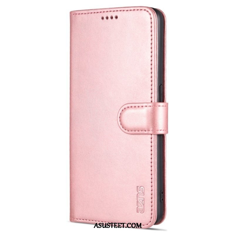 Flip Case Oppo Reno 8 Lite Azns-nahkamuotoilu