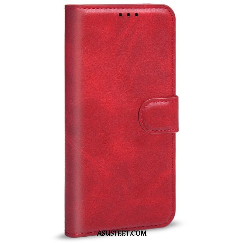 Flip Case Samsung Galaxy A13 Retro-nahkaefekti