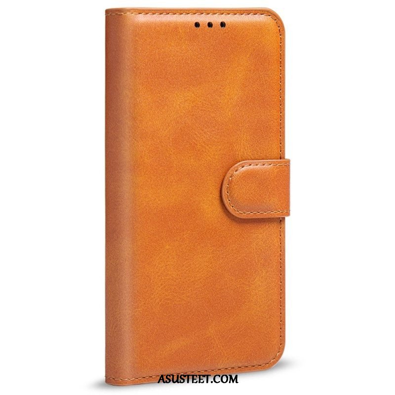 Flip Case Samsung Galaxy A13 Retro-nahkaefekti