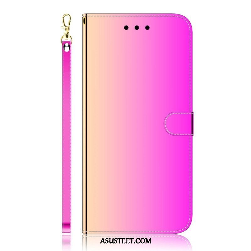 Flip Case Samsung Galaxy A53 5G Keinonahkainen Peilin Kansi