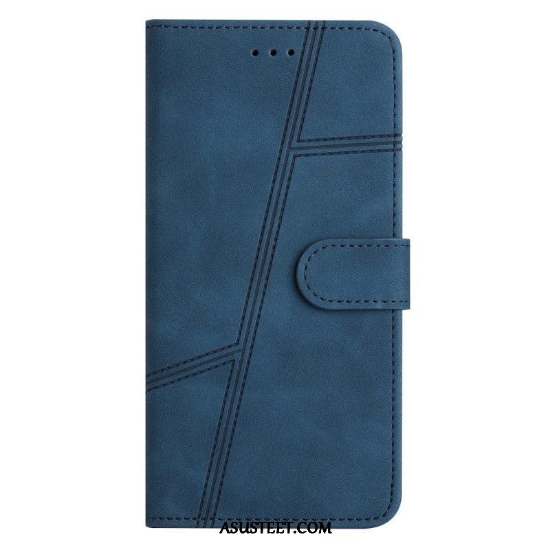 Flip Case Samsung Galaxy A53 5G Suojaketju Kuori Lanyard Lines