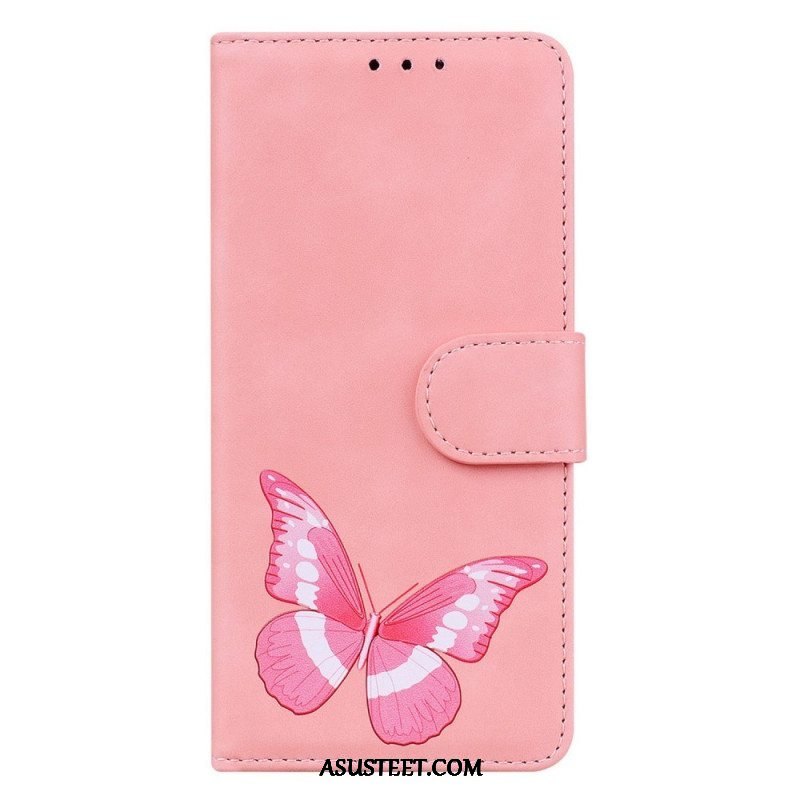 Flip Case Samsung Galaxy M13 Perhonen