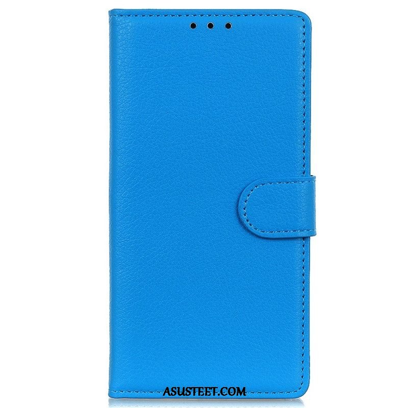 Flip Case Samsung Galaxy M13 Perinteinen Keinonahka