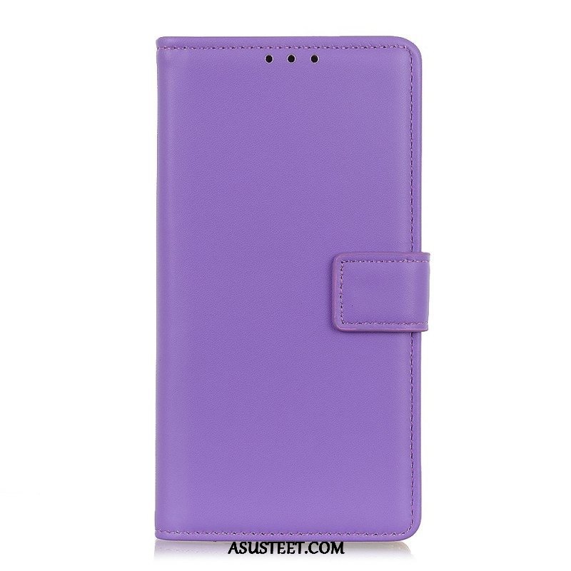 Flip Case Samsung Galaxy M13 Tavallista Keinonahkaa