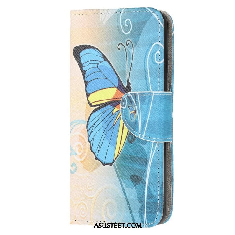 Flip Case Samsung Galaxy M32 Suvereenit Perhoset