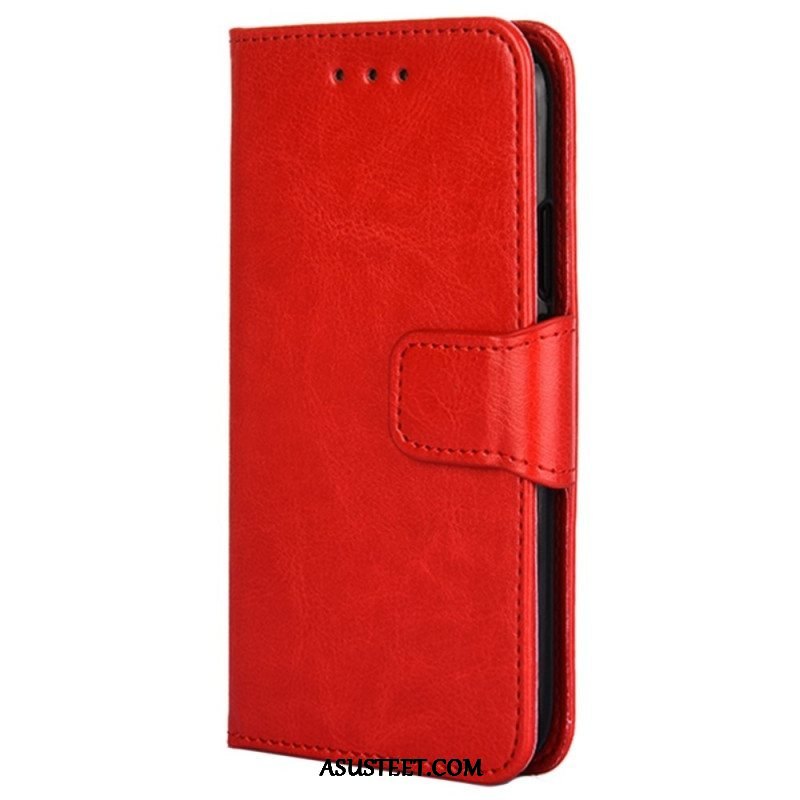 Flip Case Samsung Galaxy M53 5G Vintage Nahkaefekti