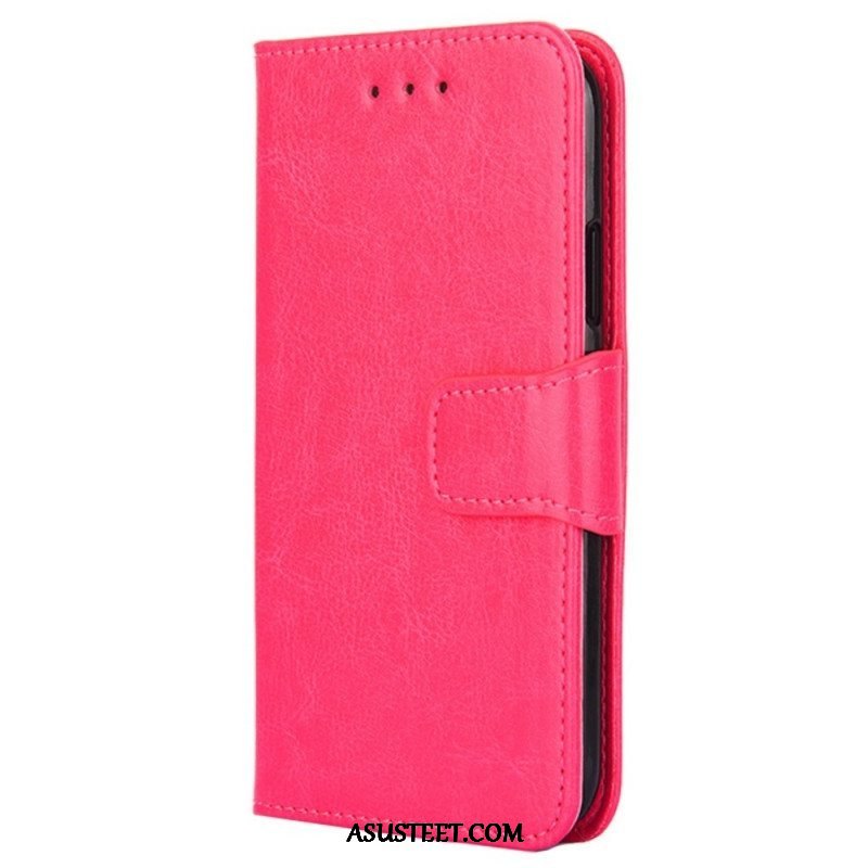 Flip Case Samsung Galaxy M53 5G Vintage Nahkaefekti