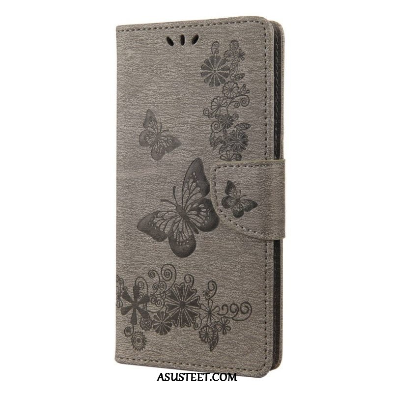 Flip Case Sony Xperia 10 IV Perhosia Lennossa