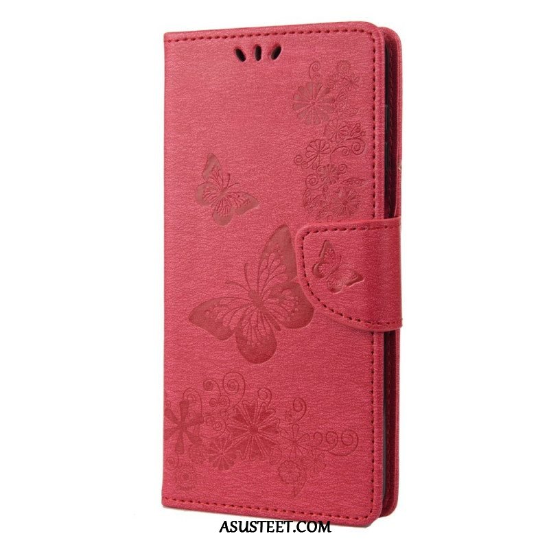 Flip Case Sony Xperia 10 IV Perhosia Lennossa