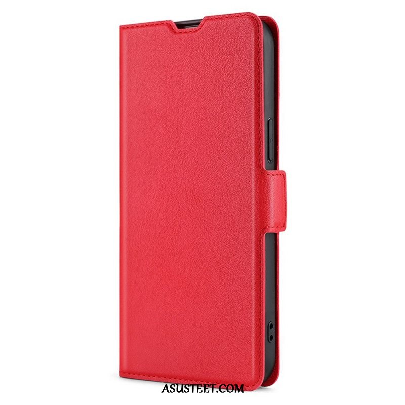 Flip Case Xiaomi 12 Pro Erittäin Hieno Nahkatyyli