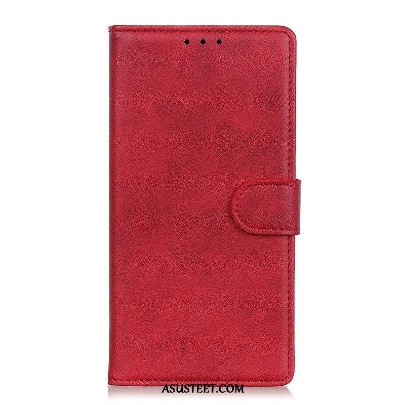 Flip Case Xiaomi 12T / 12T Pro Matta Keinonahka