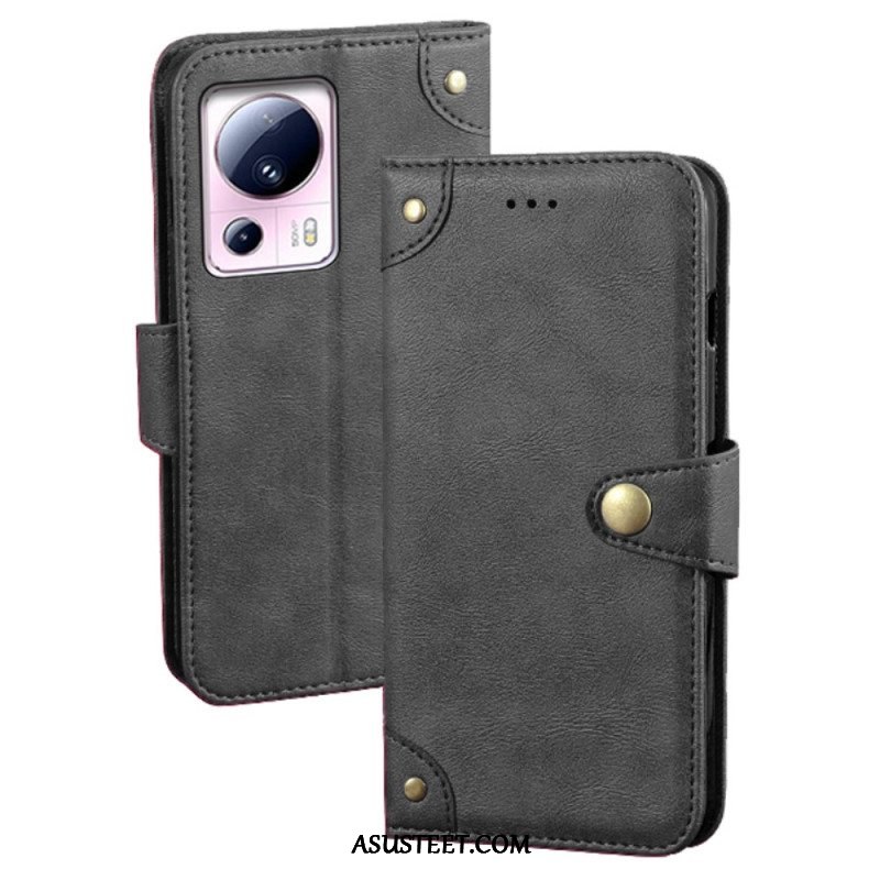 Flip Case Xiaomi 13 Lite Vintage Idewei