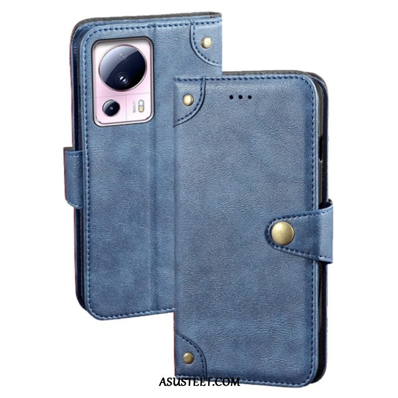 Flip Case Xiaomi 13 Lite Vintage Idewei