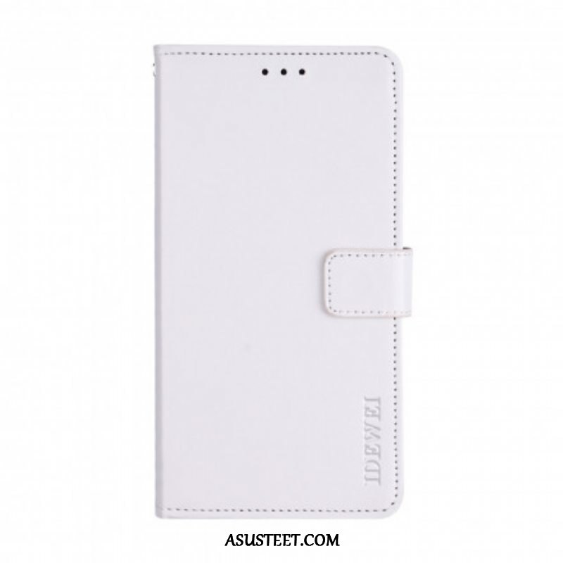 Flip Case Xiaomi Redmi Note 10 Pro Nahkajäljitelmä Idewei