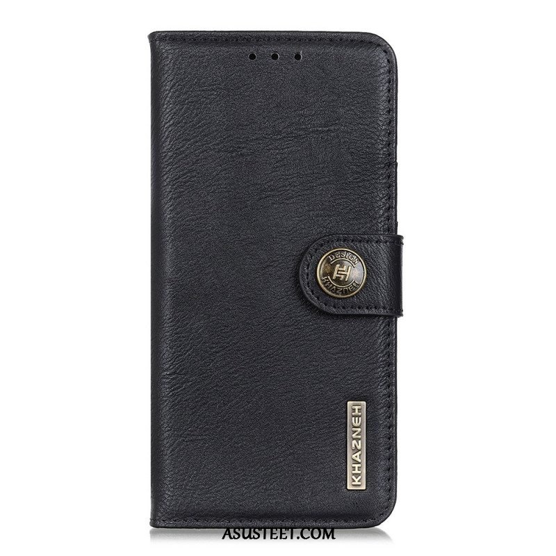 Flip Case Xiaomi Redmi Note 11 Pro / 11 Pro 5G Keinonahka Khazneh