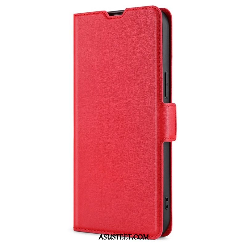 Flip Case Xiaomi Redmi Note 12 Pro Plus Ultra Fine Faux Nahka