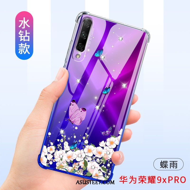 Honor 9x Pro Kuoret Violetti Suojaus Puhelimen All Inclusive Silikoni