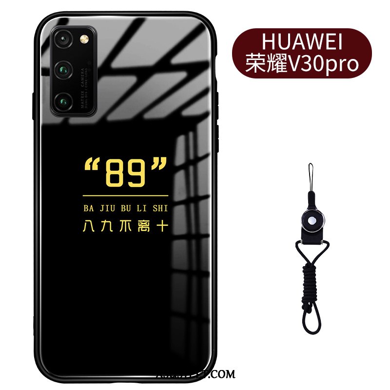 Honor View30 Pro Kuori Kuoret Kuvio Puhelimen Karkaisu Musta