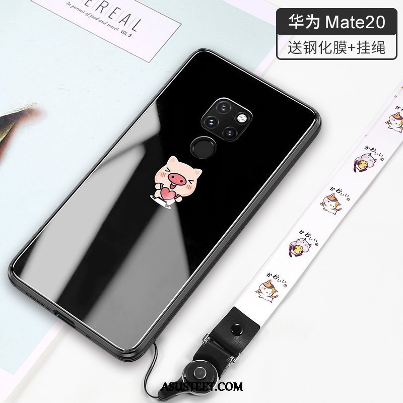 Huawei Mate 20 Kuoret Puhelimen Rakastunut Trendi Kuori Valkoinen