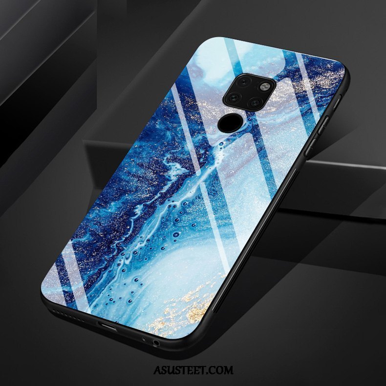 Huawei Mate 20 Kuoret Tuuli Lasi Kuori Monivärinen Kotelo