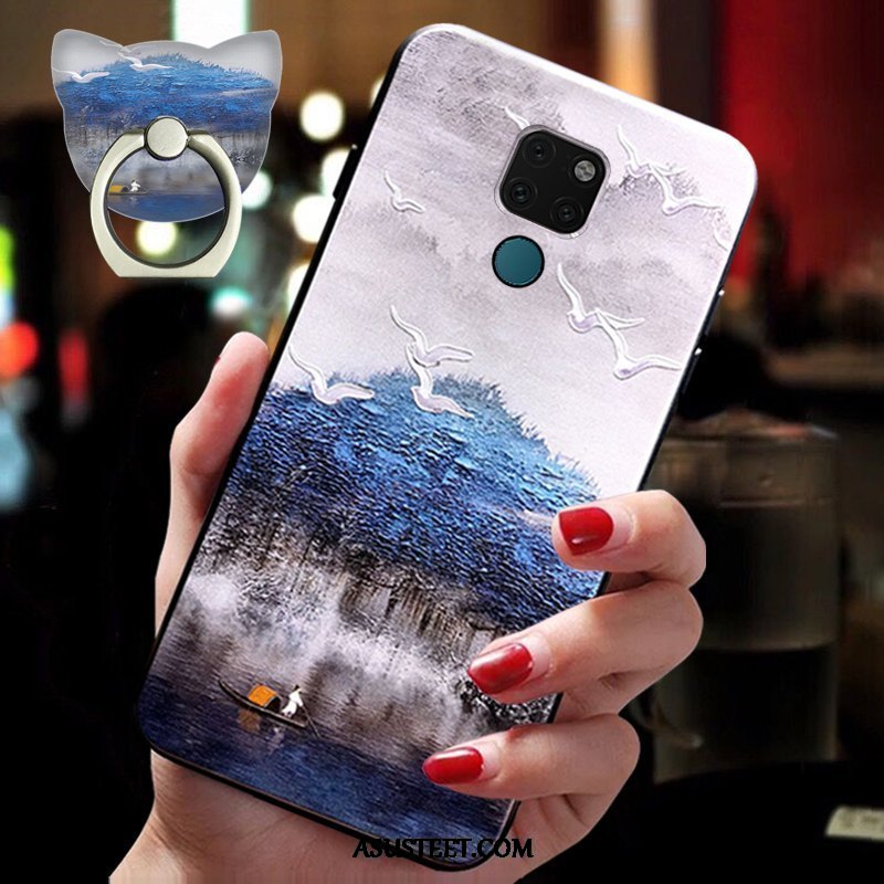 Huawei Mate 20 Kuoret Ultra Kuori Suojaus Kiinalainen Tyyli Murtumaton