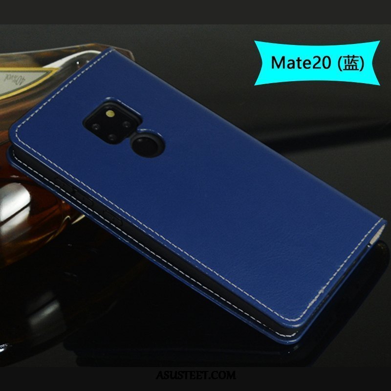 Huawei Mate 20 Kuori Kuoret Aito Nahka Simpukka Puhelimen Kotelo Suojaus