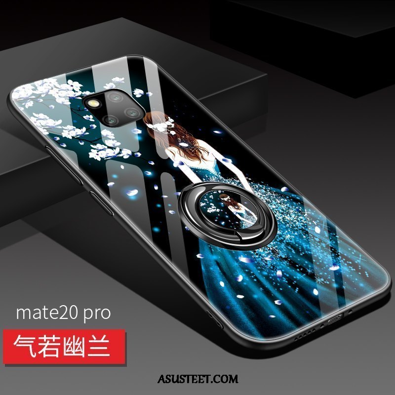 Huawei Mate 20 Pro Kuoret Kotelo Pehmeä Neste Silikoni Tuki Persoonallisuus