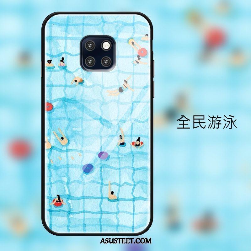 Huawei Mate 20 Pro Kuoret Suojaus Puhelimen Murtumaton Kotelo Sininen