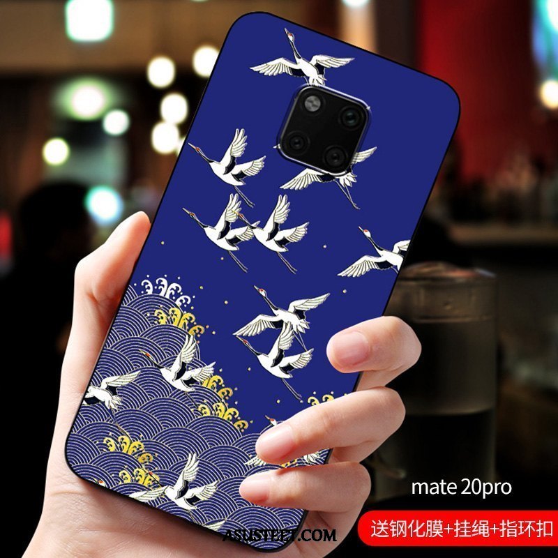 Huawei Mate 20 Pro Kuori Kuoret Kotelo Silikoni Kohokuviointi Muokata All Inclusive