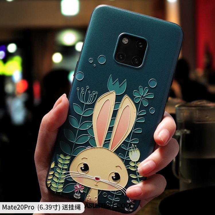 Huawei Mate 20 Pro Kuori Kuoret Luova Sarjakuva Ihana Pehmeä Neste Suojaus