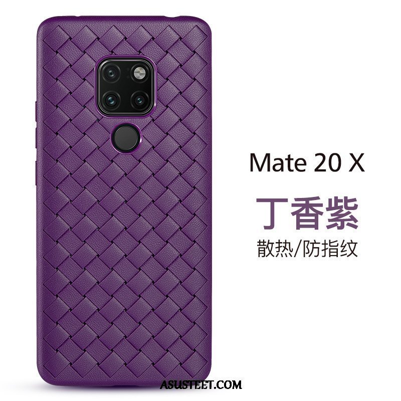 Huawei Mate 20 X Kuori Kuoret Suojaus Pehmeä Neste Puhelimen Persoonallisuus Silikoni