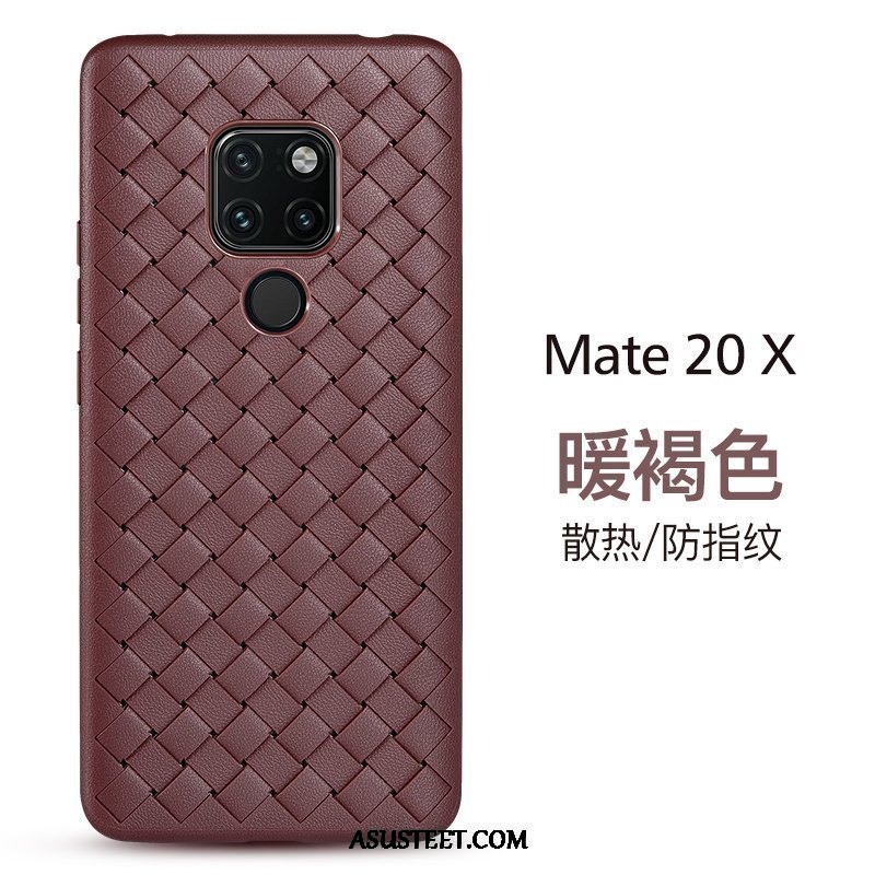 Huawei Mate 20 X Kuori Kuoret Suojaus Pehmeä Neste Puhelimen Persoonallisuus Silikoni