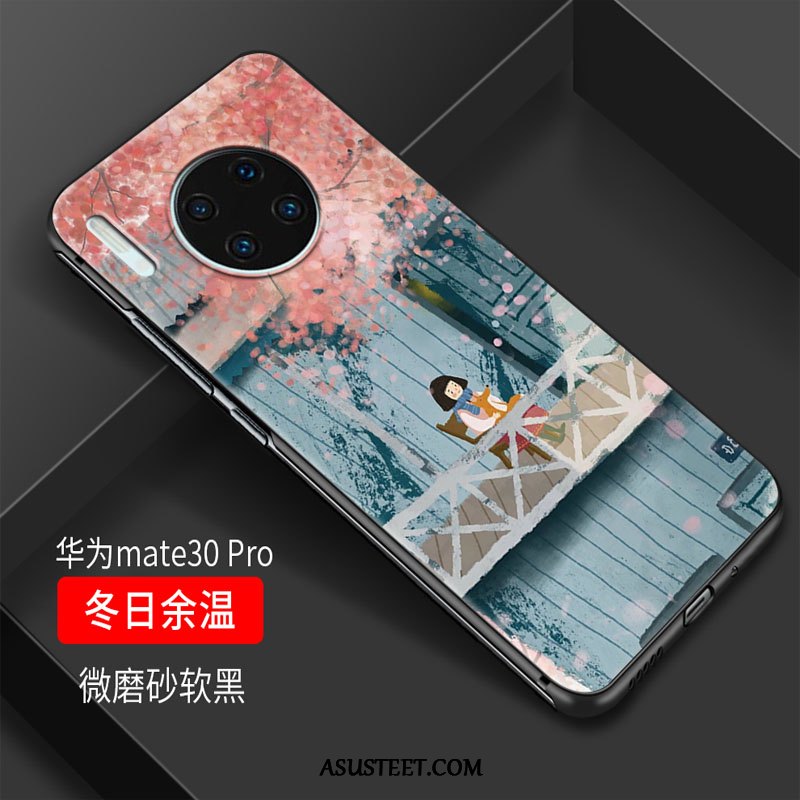 Huawei Mate 30 Pro Kuoret Suojaus Pesty Suede Lasi Puhelimen All Inclusive