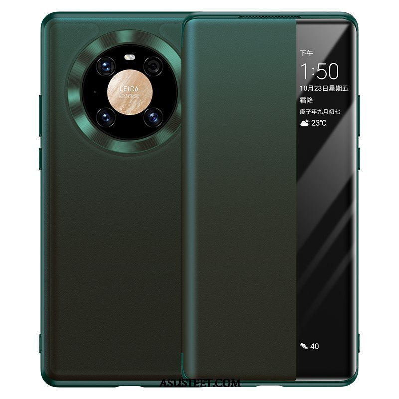 Huawei Mate 40 Kuoret Simpukka Kotelo Kuori Nahka Puhelimen