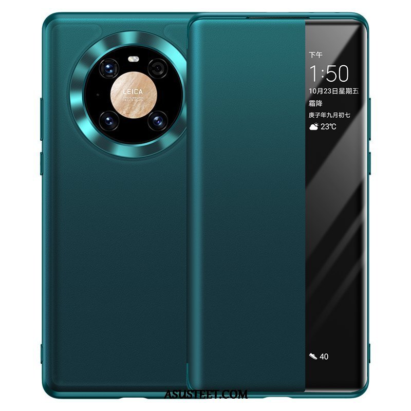 Huawei Mate 40 Kuoret Simpukka Kotelo Kuori Nahka Puhelimen