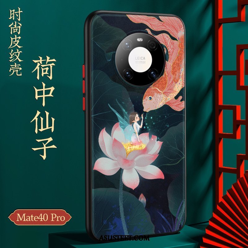 Huawei Mate 40 Pro Kuoret Puhelimen Kiinalainen Tyyli Kuori Murtumaton Persoonallisuus