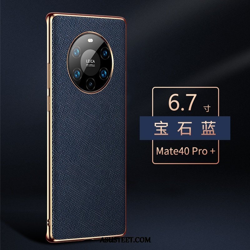 Huawei Mate 40 Pro+ Kuoret Ylellisyys Murtumaton Violetti Suojaus Kotelo