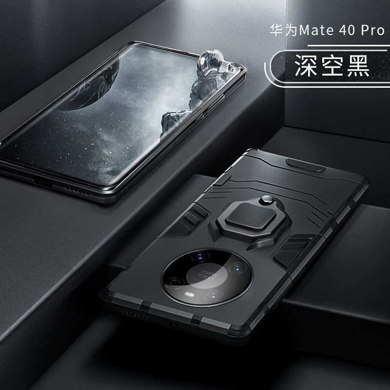 Huawei Mate 40 Pro Kuori Kuoret Suojaus Auto Tuki Sininen Murtumaton