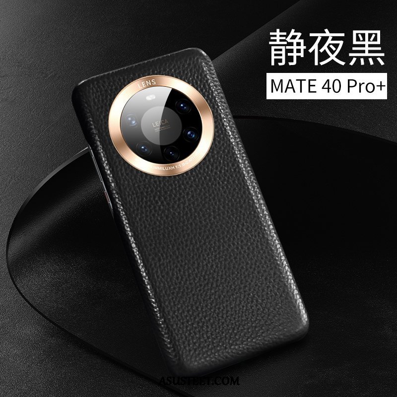 Huawei Mate 40 Pro+ Kuori Kuoret Suojaus Ylellisyys All Inclusive Nahkakotelo Ohut