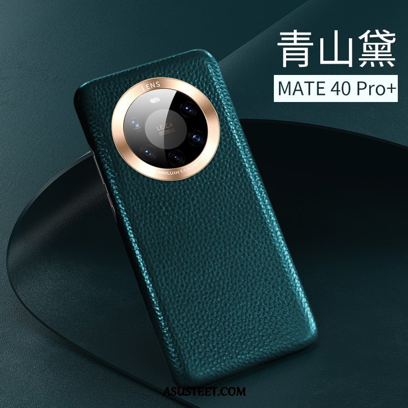 Huawei Mate 40 Pro+ Kuori Kuoret Suojaus Ylellisyys All Inclusive Nahkakotelo Ohut