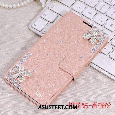 Huawei Mate 9 Kuori Kuoret Rhinestone Inlay All Inclusive Kotelo Nahkakotelo Suojaus