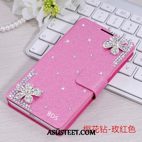 Huawei Mate 9 Kuori Kuoret Rhinestone Inlay All Inclusive Kotelo Nahkakotelo Suojaus