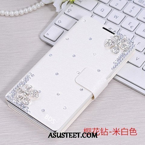 Huawei Mate 9 Kuori Kuoret Rhinestone Inlay All Inclusive Kotelo Nahkakotelo Suojaus