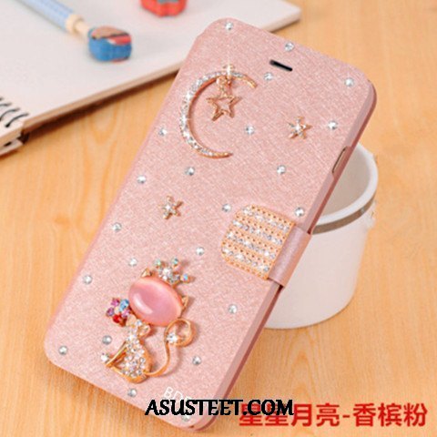 Huawei Mate 9 Kuori Kuoret Rhinestone Inlay All Inclusive Kotelo Nahkakotelo Suojaus